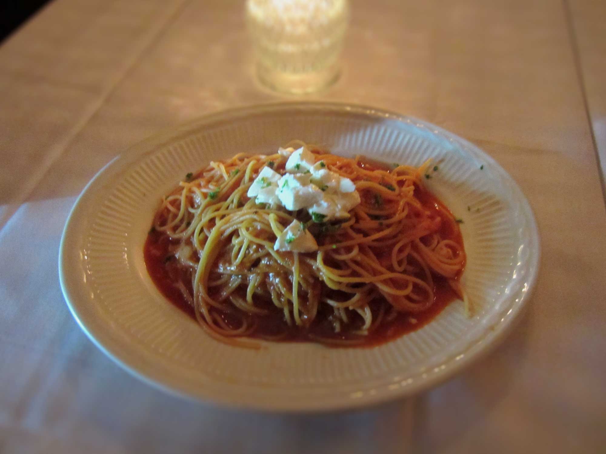 Spaghetti Checca